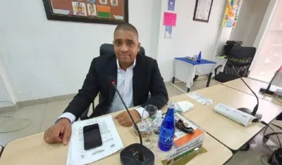 El concejal Mairon Javier Chaverra Mosquera.