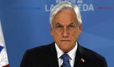 Sebastián Piñera, presidente de Chile.
