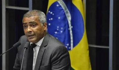 El exdelantero brasileño Romário de Souza.