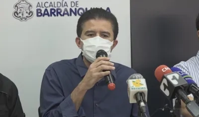 Alcalde de Soledad, Rodolfo Ucrós.