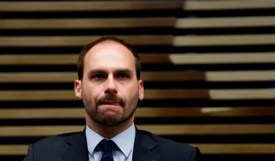 El diputado federal Eduardo Bolsonaro.