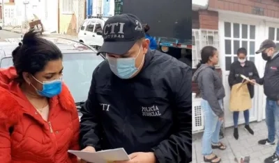 Marcela Cuello y Cindy Meza Pérez. 