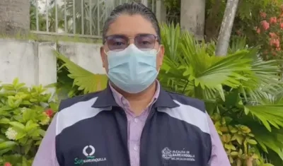 Humberto Mendoza, secretario de Salud de Barranquilla.