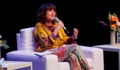 La escritora española Rosa Montero participó en el foro "Esperar lo inesperado. La pandemia y los riesgos de la libertad"