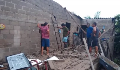 Emergencia en Juan de Acosta.