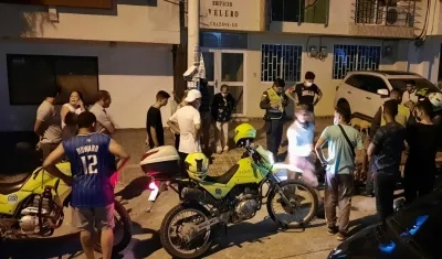 Atracador se estrelló y murió.