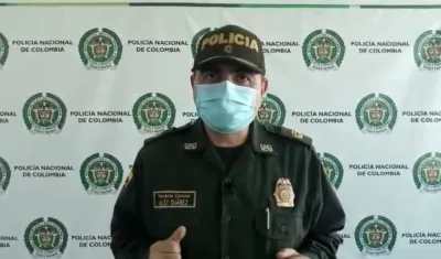 Alex Suárez, Comandante Operativo de la Mebar.