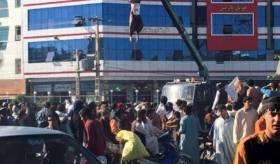 Uno de los secuestradores asesinados.