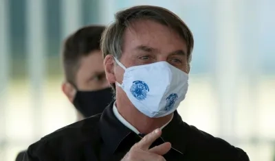 Jair Bolsonaro, presidente de Brasil.