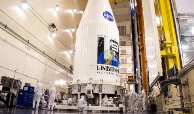 Landsat 9 se lanzará en el cohete Atlas V desde el Space Launch Complex 3 en Vandenberg este 27 de septiembre de 2021.