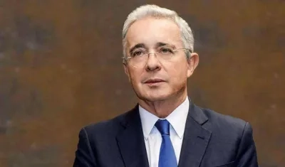 El expresidente colombiano Álvaro Uribe.