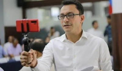Carlos Caicedo, gobernador del Magdalena.