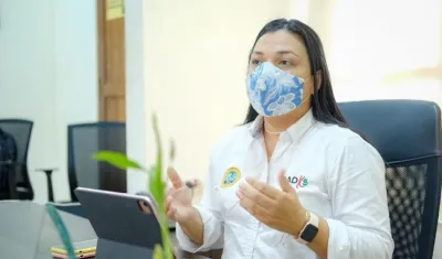 Directora del Dadis, Johana Bueno.