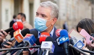 El Presidente de la República, Iván Duque.