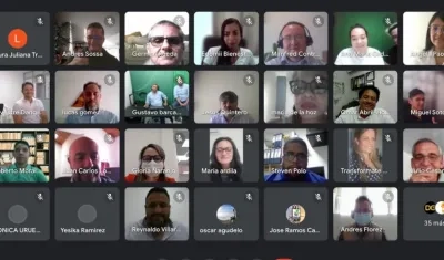 Representantes de emprendimientos.