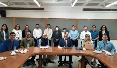 Agenda de trabajo conjunta con las autoridades de India para establecer acuerdos de cooperación en salud, ciencia, tecnología e innovación.