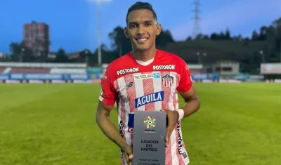 Homer Martínez, defensa de Junior.