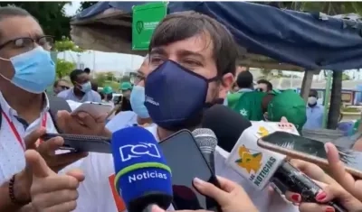 Jaime Pumarejo, alcalde de Barranquilla.