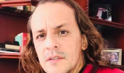 El escritor cordobés Luis Felipe Vásquez Aldana.