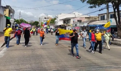 Imagen de la marcha.