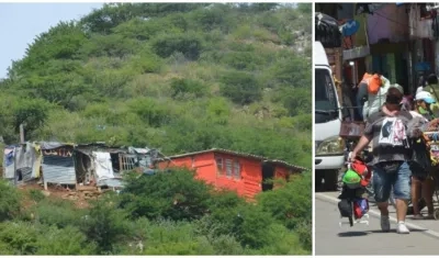 La realidad samaria es de pobreza absoluta.