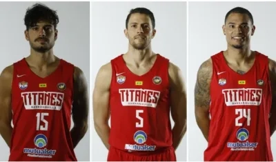 El argentino Selem Safar, el barranquillero Gianluca Bacci y el puertorriqueño Jonathan Rodríguez. 