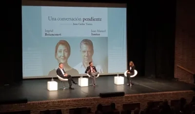 Una conversación pendiente. Lanzamiento del libro en Bogotá.