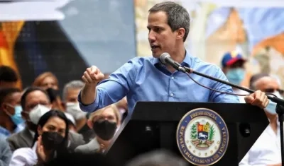 El líder opositor de Venezuela, Juan Guaidó.