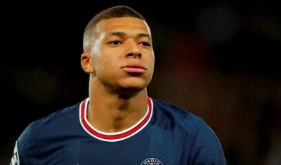 El delantero francés Kylian Mbappé.