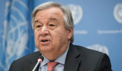 António Guterres, secretario general de la ONU.