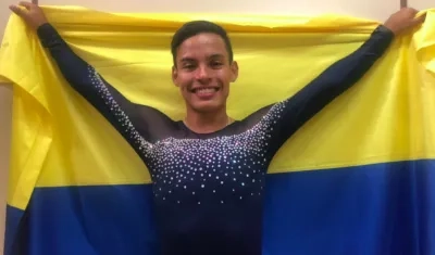 Bryan Carreño, campeón mundial de patinaje. 
