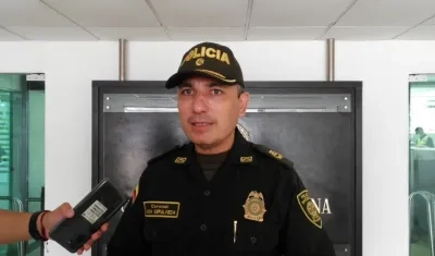 Coronel John Sepúlveda, Comandante Operativo de la Policía Metropolitana. 
