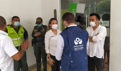 Imagen de lo que ocurre en la Curaduría.