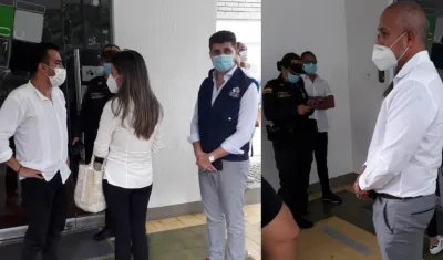 En la puerta se quedó la Super de Notariado, Goethny Fernanda García Flórez, en la saliente curaduría urbana 1.