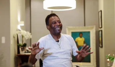 Pelé fue operado de un tumor en el colon en septiembre del año pasado.