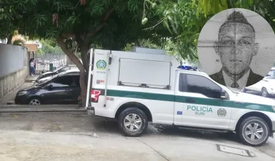 El cuerpo de Andrés Felipe Suárez De la Rosa fue llevado a Medicina Legal. 