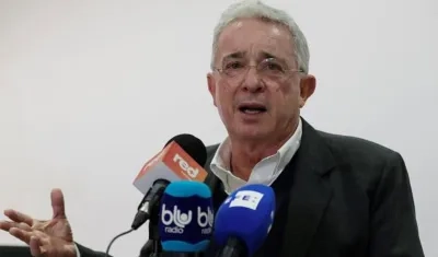 El expresidente de la República, Álvaro Uribe.