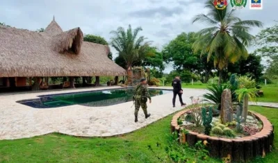 Uno de los bienes incautados por la Fiscalía.