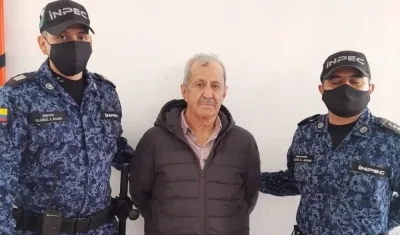 Hernán Giraldo, exjefe paramilitar.