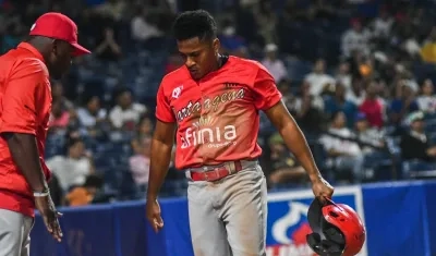 Brallan Pérez, de Tigres, conectó tres hits y anotó dos carreras.