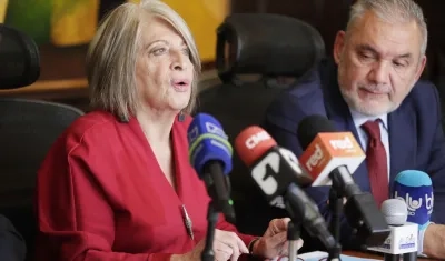La Ministra de Agricultura, Cecilia López.