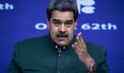 El Presidente de Venezuela, Nicolás Maduro.