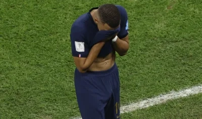 El delantero francés Kylian Mbappé.