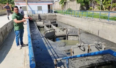 La EBAR acumula sedimentos y deben limpiarla permanentemente.