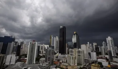 Zona bancaria de Panamá.