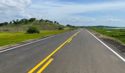 El proyecto de pavimentación registra un avance del 50 % en su ejecución.