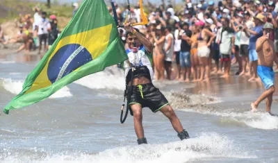 El certamen reúne a los mejores del kitesurf a nivel mundial.