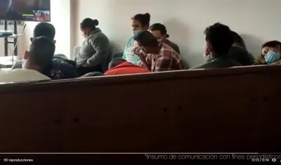 Presuntos integrantes de 'Los Camilos'.