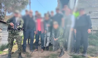 Rescate de los tres músicos secuestrados. 