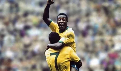 Edson Arantes do Nascimento 'Pelé'.